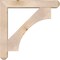 Ekena Millwork Westlake Craftsman Smooth Bracket w/ Offset Brace, Douglas Fir, 7 1/2"W x 44"D x 44"H BKT0806X44X44WTL04SDF - alternate 3